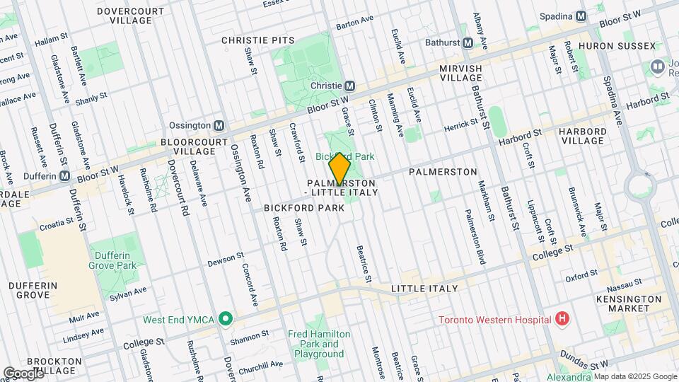333-333 Harbord St Map and Location Details