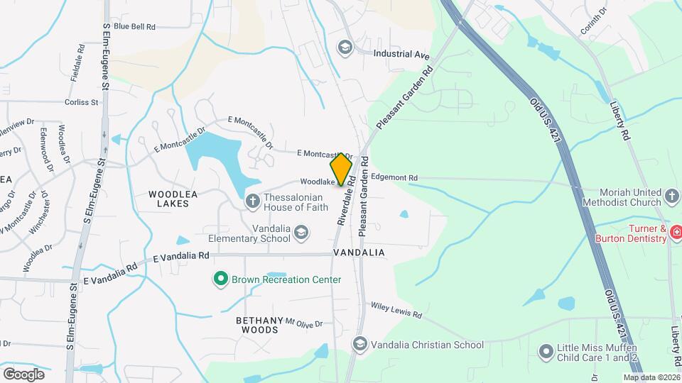 3610 Riverdale Rd Map and Location Details