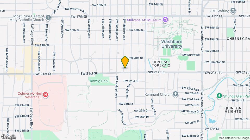 2040 SW Medford Ave Map and Location Details