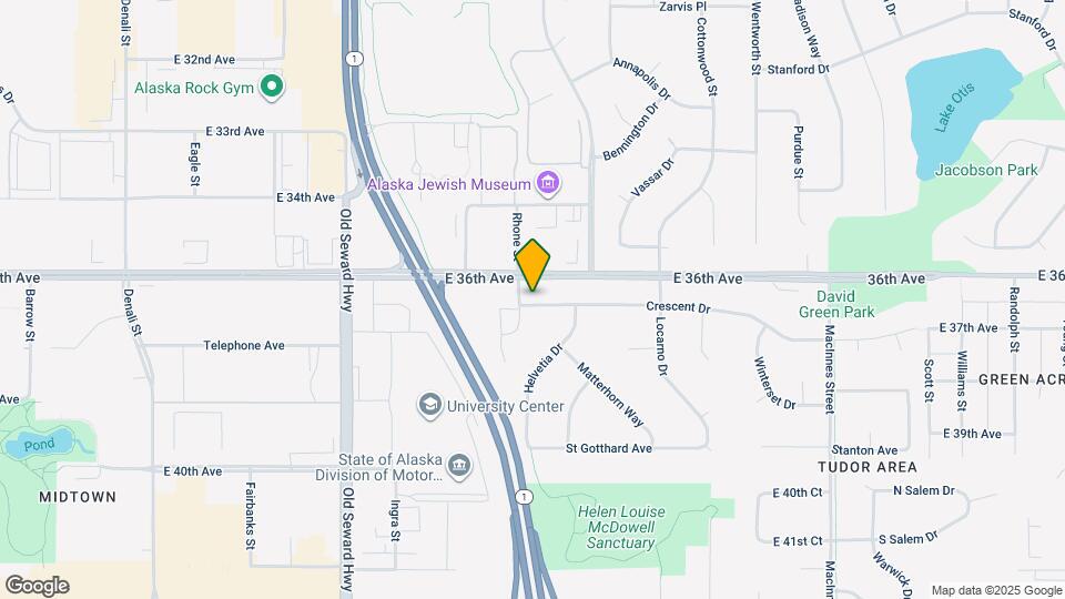 3609 Rhone Cir Map and Location Details
