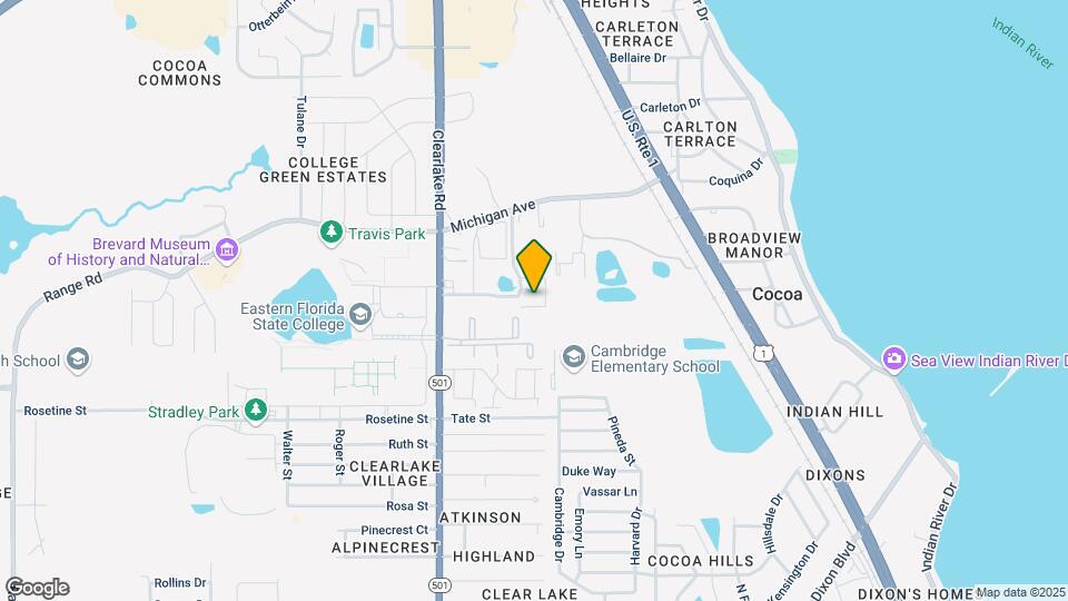 1608 University Ln Mapa y Detalles de la Ubicación