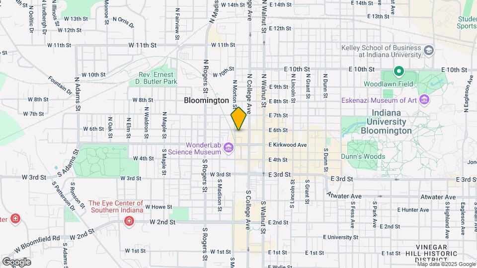 217 W 6th St Map and Location Details