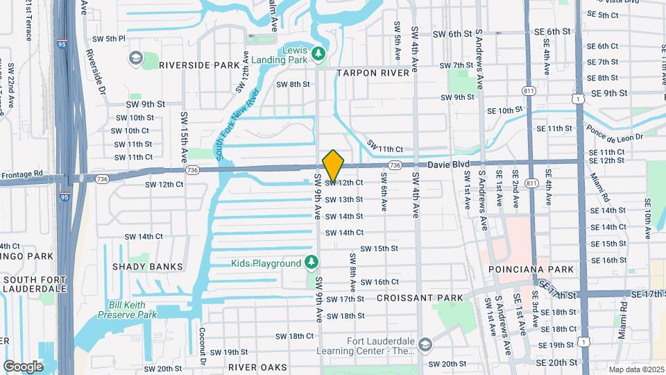 842 SW 12th Ct Map and Location Details