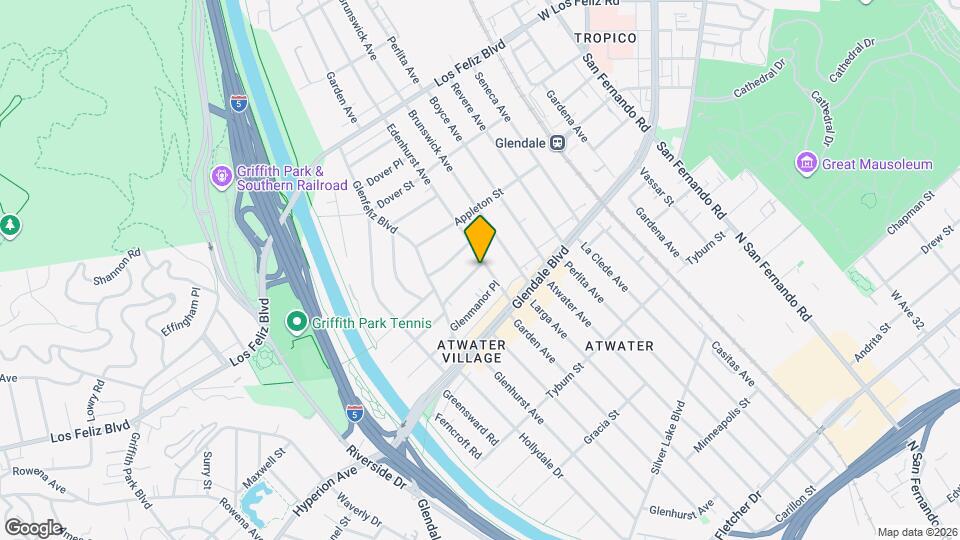 3682 Edenhurst Ave, Unit 3682 Map and Location Details