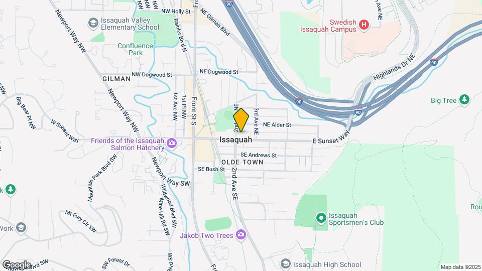 220 E Sunset Way Map and Location Details