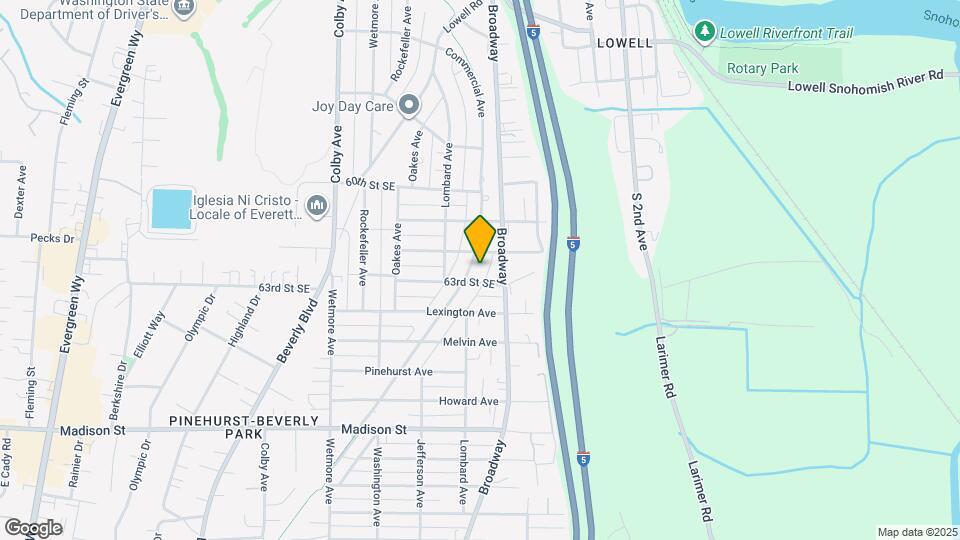 6213 Commercial Ave Map and Location Details