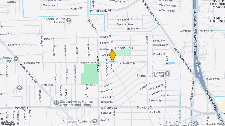 1071 Ferguson Way Map and Location Details