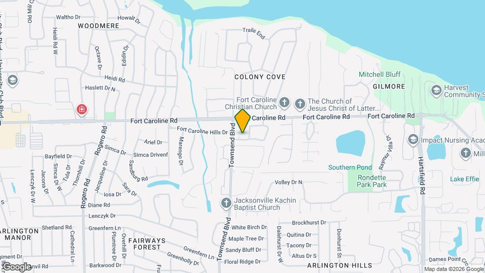 3545 Villa Pl Map and Location Details