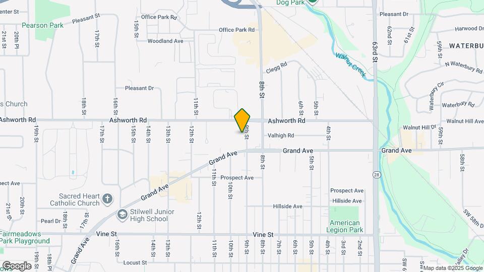 916 9th St Map and Location Details