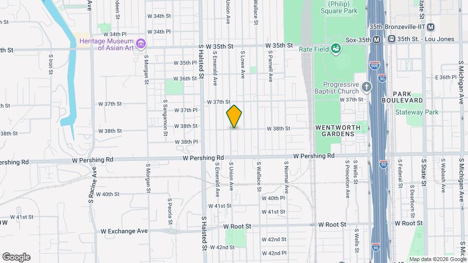 3801 S Union Ave Map and Location Details
