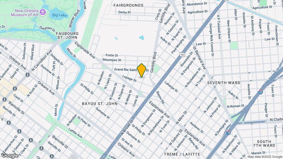 1517 Crete St Map and Location Details