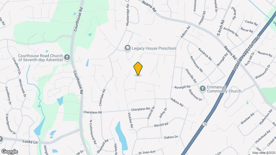 807 Sun Vly Wy Map and Location Details