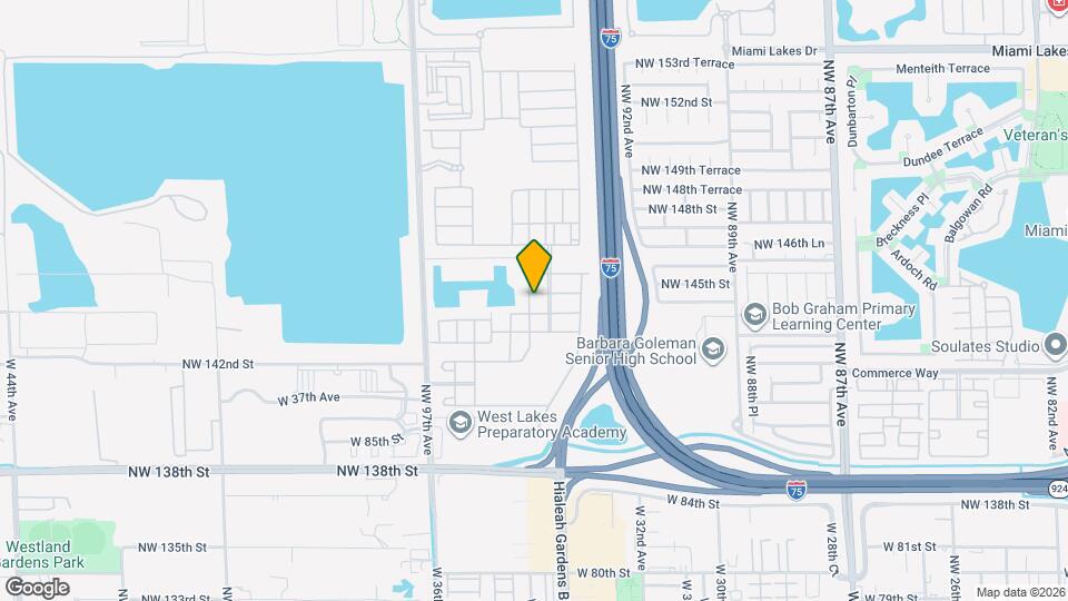 3392 W 90th Terrace Map and Location Details