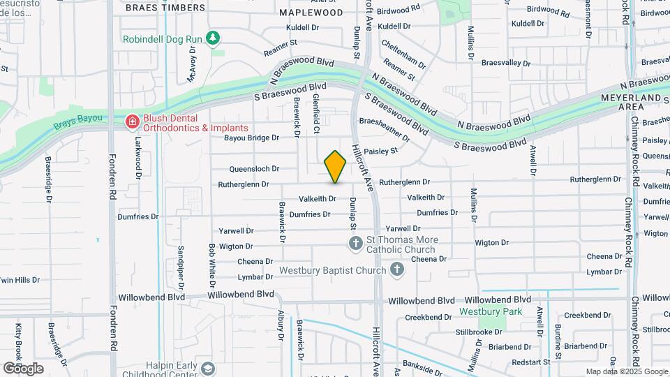 5939 Rutherglenn Dr Map and Location Details