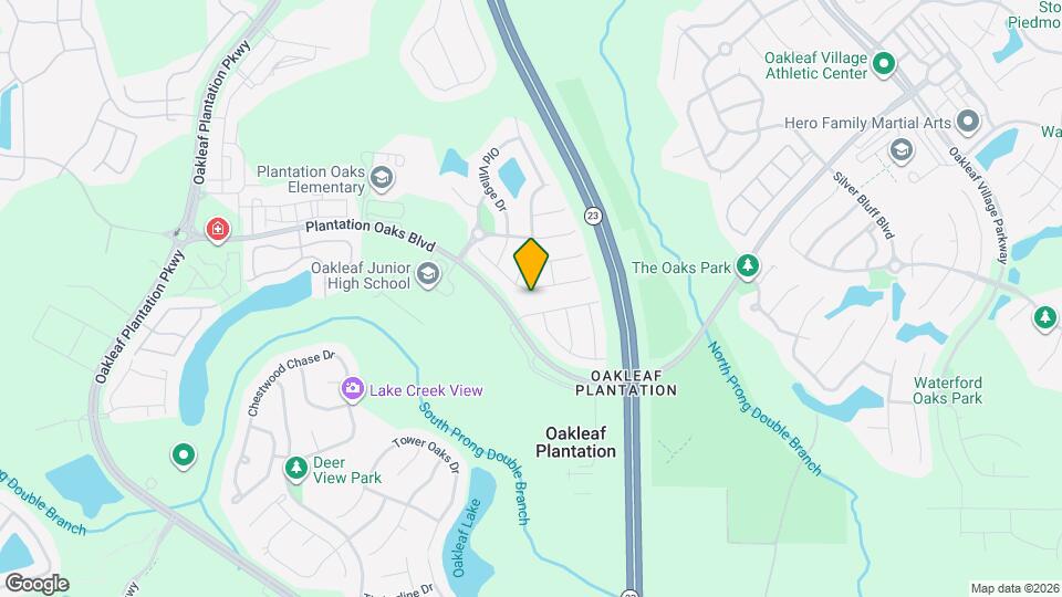 3961 Leatherwood Dr Map and Location Details