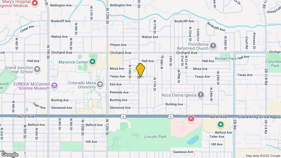 1530 N 15th St Map and Location Details