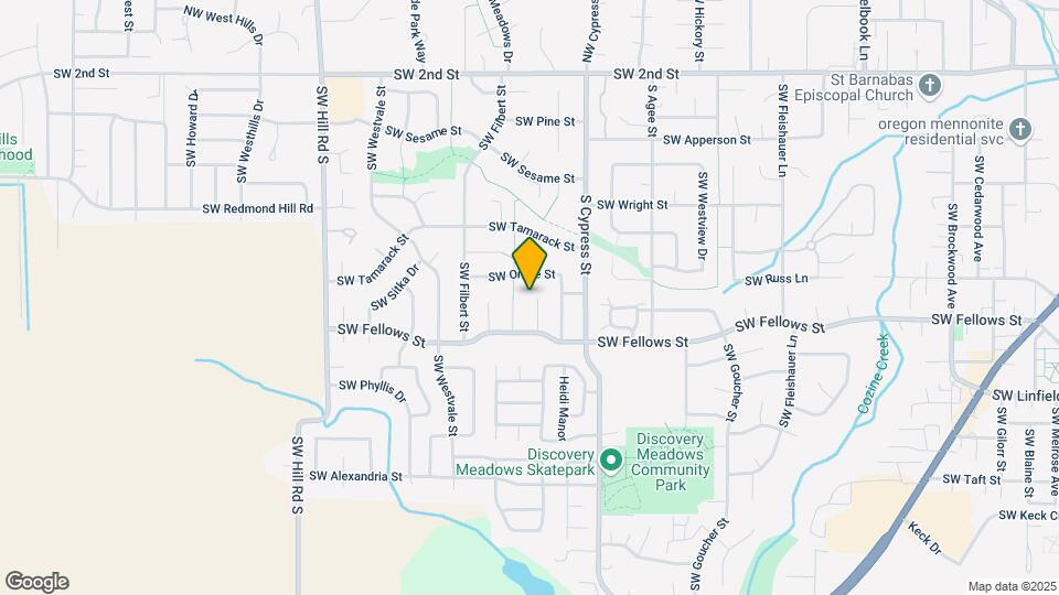 911 SW Warbler Ct Map and Location Details