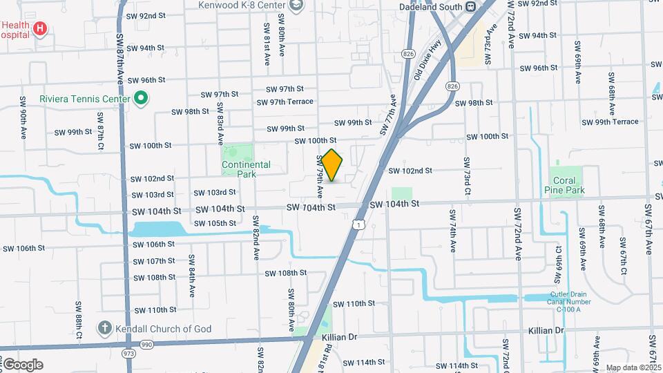 7870 SW 102nd Ln Map and Location Details