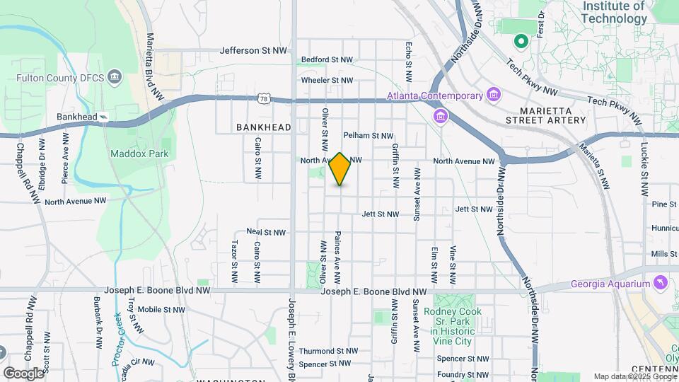 831 Cameron Madison Alexander Blvd NW Map and Location Details