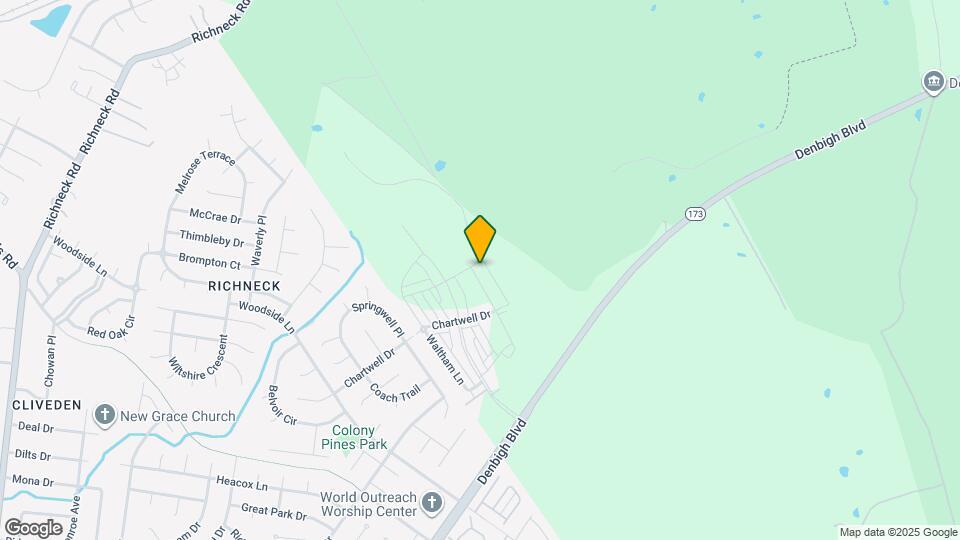 1544 Stanford Ln Map and Location Details