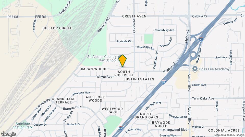 617 Vernon Oaks Dr Map and Location Details