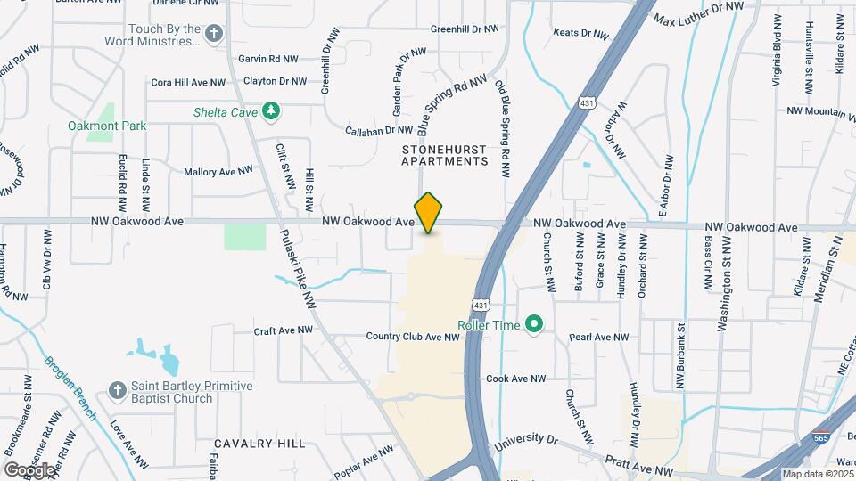 2205 NW Oakwood Ave Map and Location Details