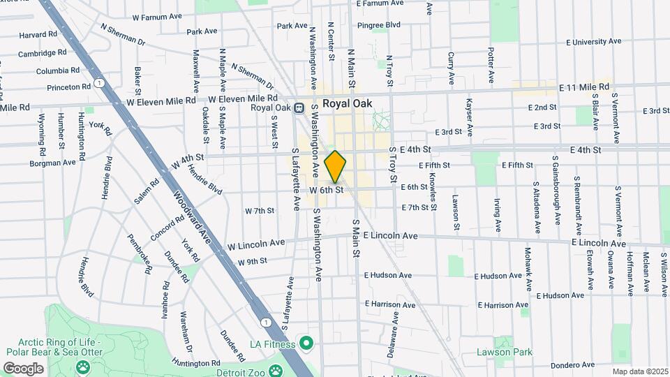 506 S Center St Map and Location Details