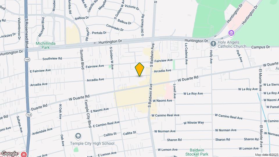 740 Arcadia Ave Map and Location Details