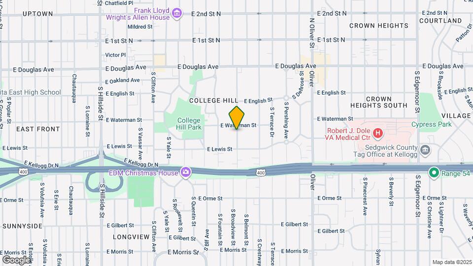 329 S Belmont St Map and Location Details