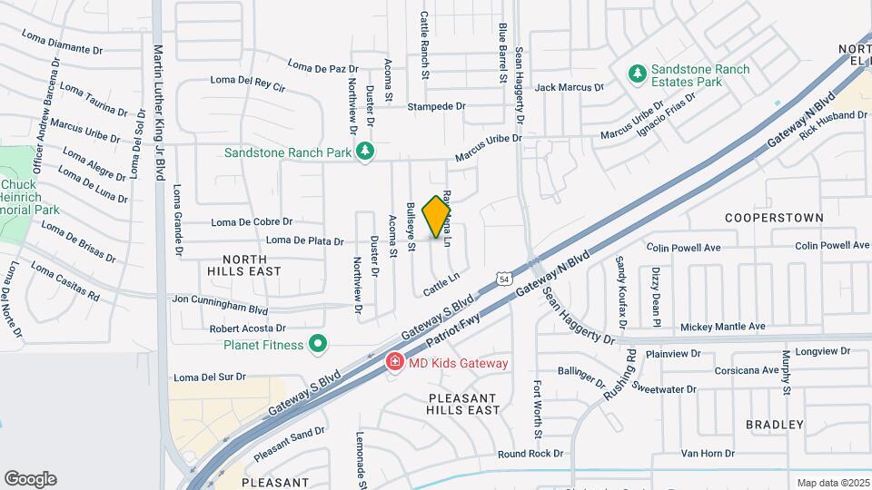 10964 Cattle Ranch St Map and Location Details
