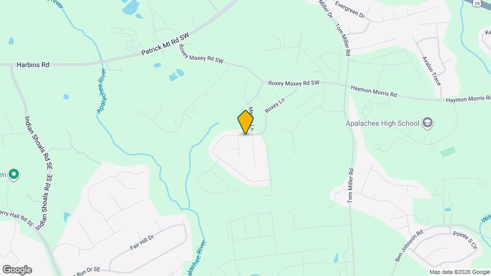 1916 Roxey Ln Mapa y Detalles de la Ubicación