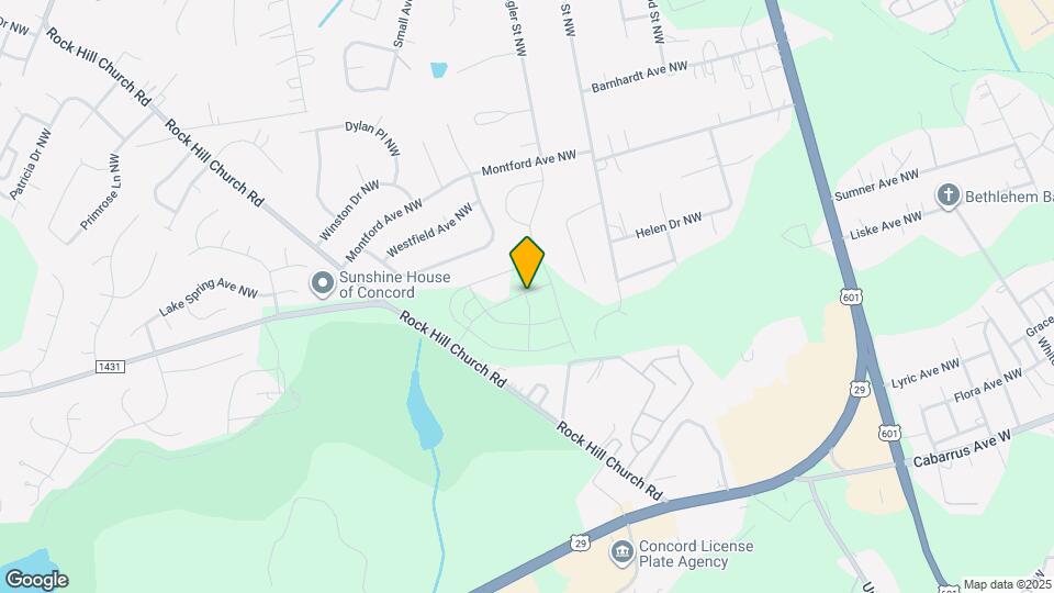 747 Lock Haven Dr NW Map and Location Details