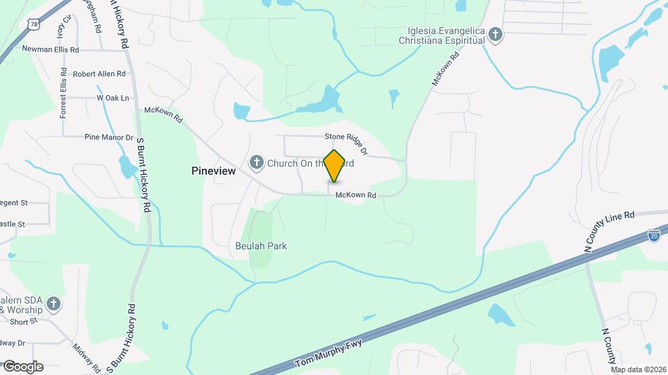 1458 Tall Pines Dr Mapa y Detalles de la Ubicación