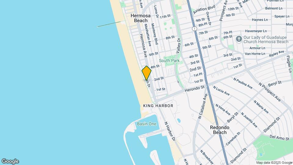 303 Hermosa Ave Mapa y Detalles de la Ubicación
