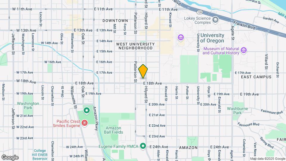 1772 Hilyard St Map and Location Details
