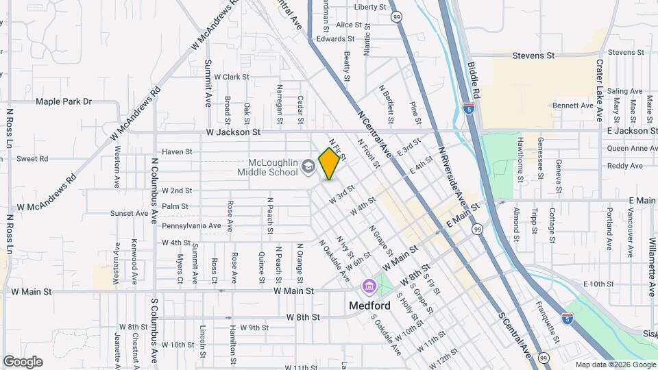 432 N Holly St Map and Location Details