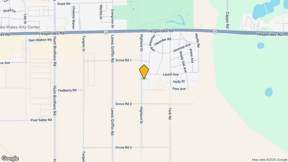 431 Highland Dr Map and Location Details
