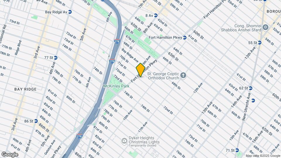 929 71st St Map and Location Details