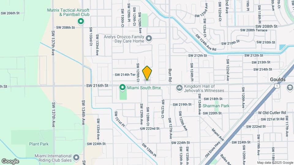 21533 SW 128th Pl Map and Location Details