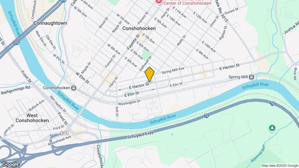 369 E Hector St Map and Location Details