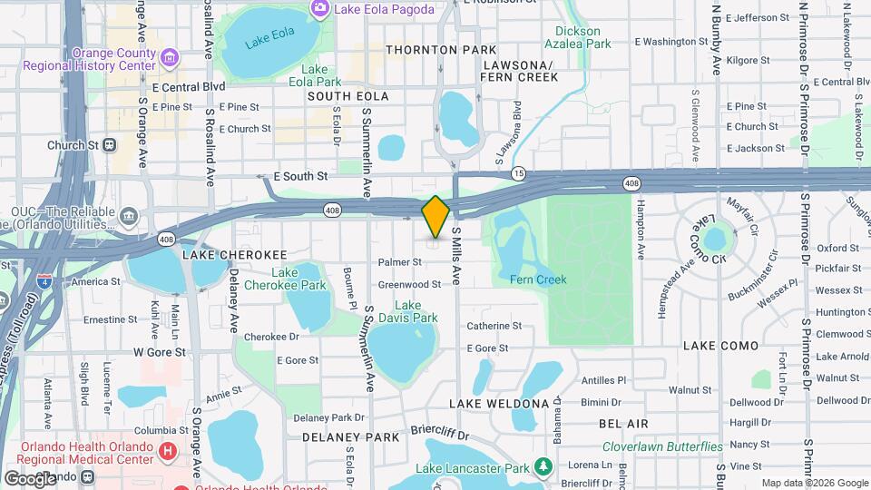 1102 Elmwood St Map and Location Details