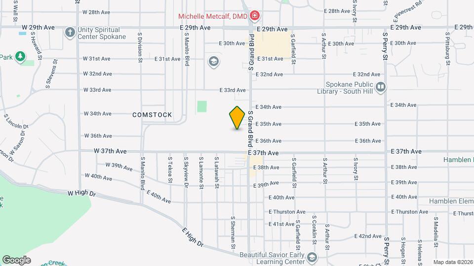 3514 S Grand Blvd Map and Location Details