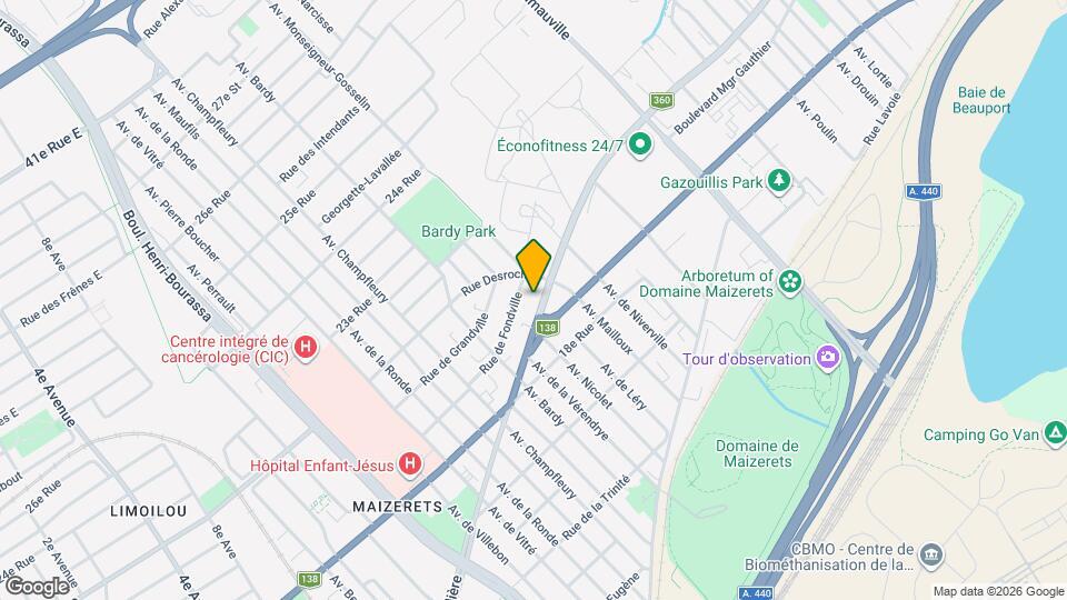 2199 De La Canardiere Ch Map and Location Details