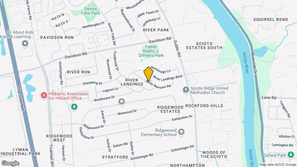 3445 River Narrows Rd Map and Location Details
