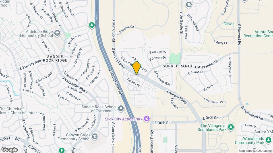 5703 S Addison Ct Map and Location Details