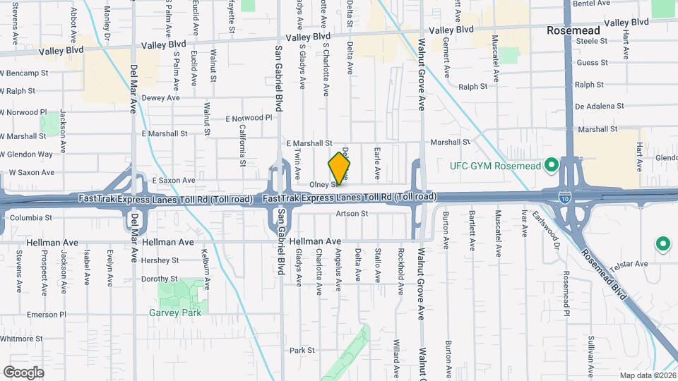 888 Olney St Mapa y Detalles de la Ubicación