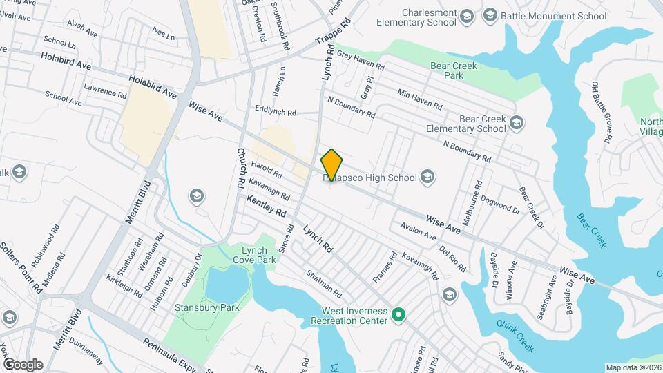 7917 Wise Ave Mapa y Detalles de la Ubicación