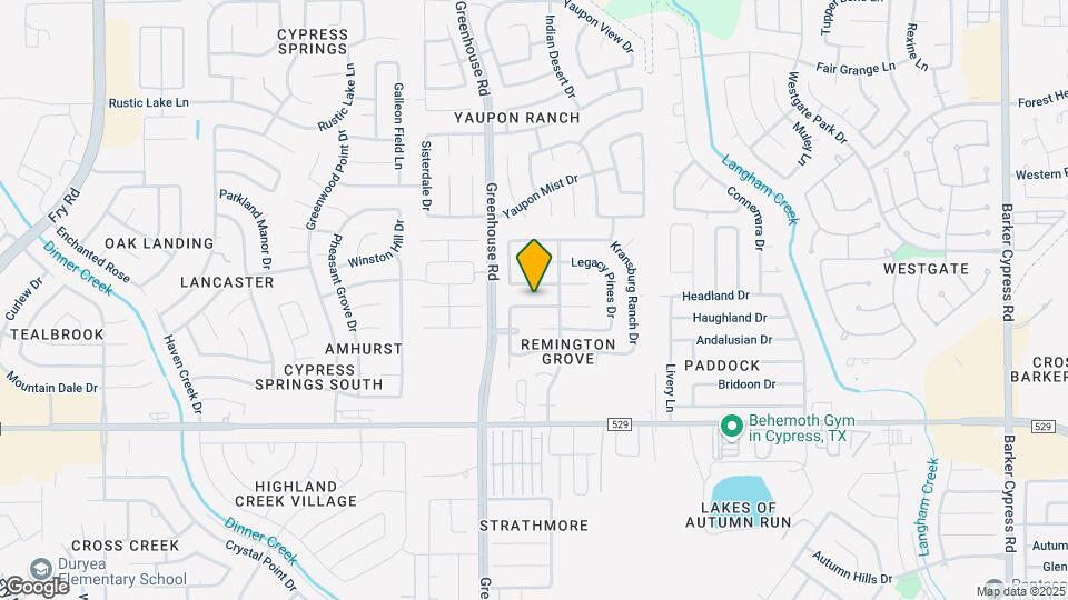 19130 Yellow Thrush Dr Map and Location Details