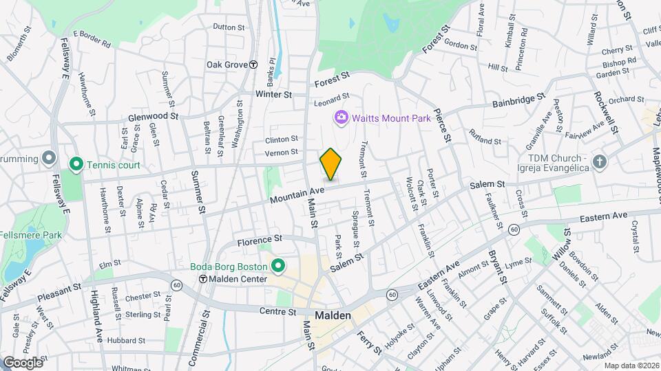 180 Mountain Ave, Unit Unit 14 Map and Location Details