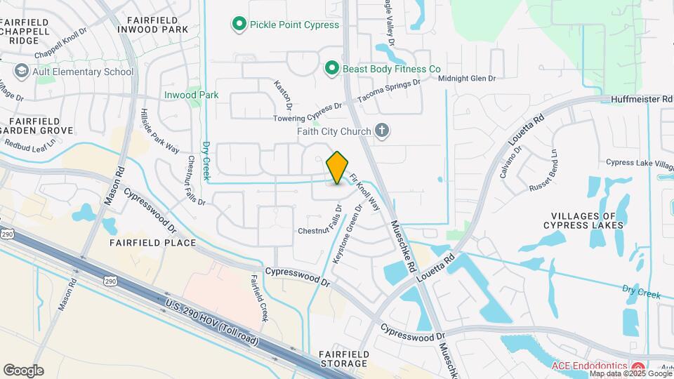 19719 Allenwick Hills Ct Map and Location Details